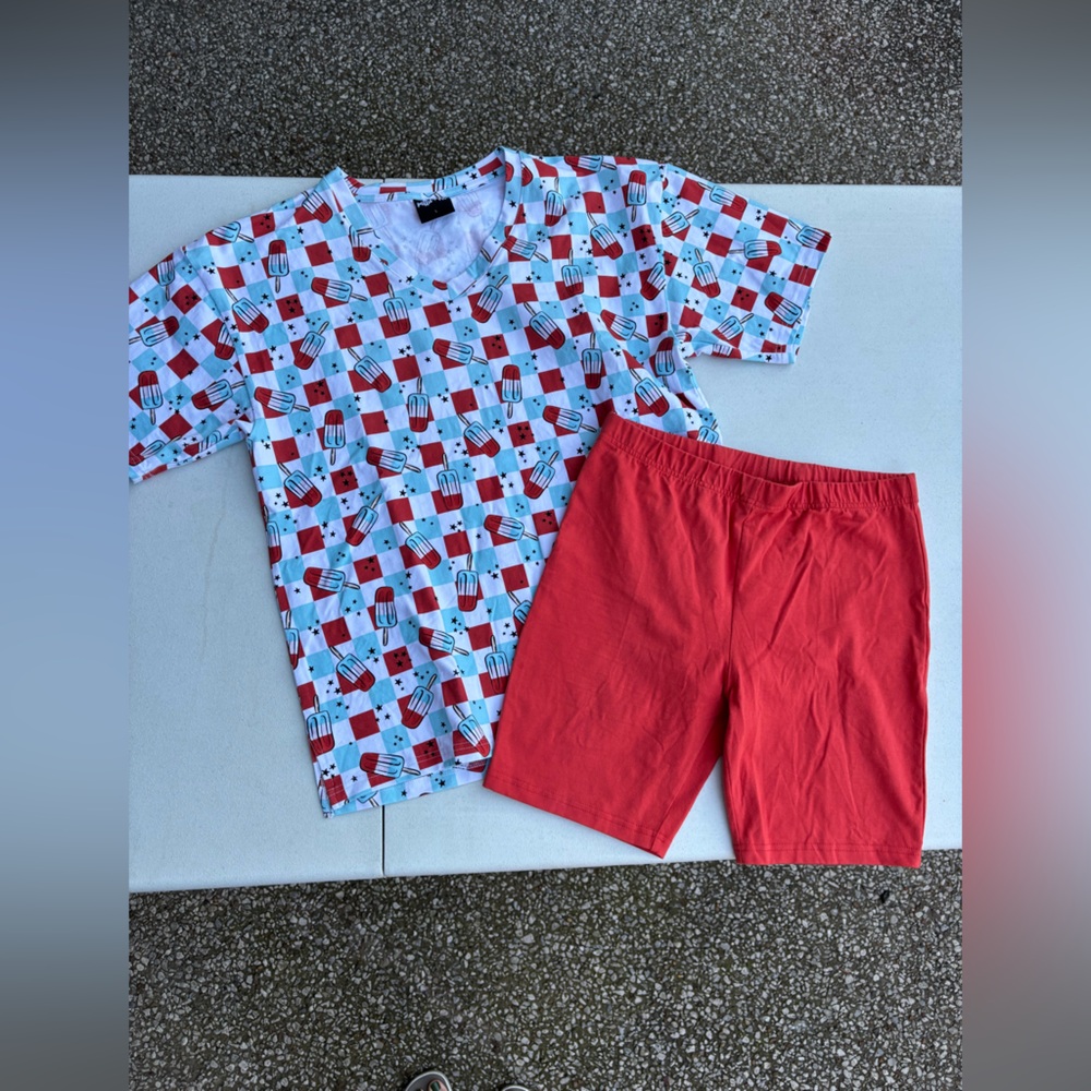 Millie and Roo women’s biker set